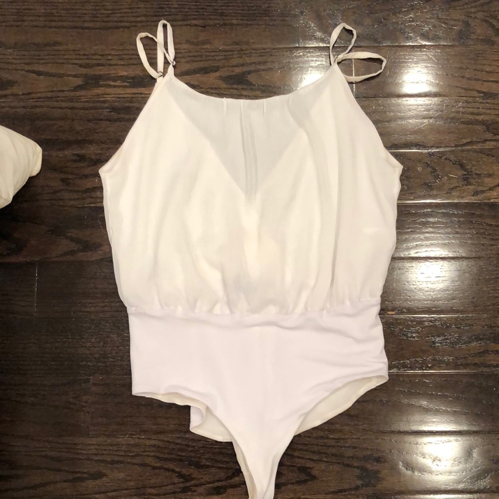 Alice and Olivia open back body suit